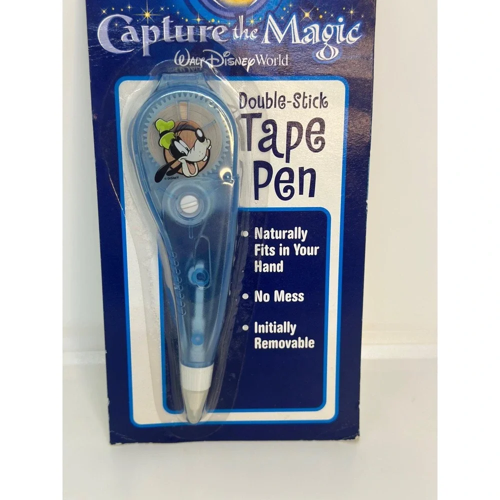 NIB‎ Disney Parks World Goofy Double-Stick Tape Pen – Sealed Packaging
